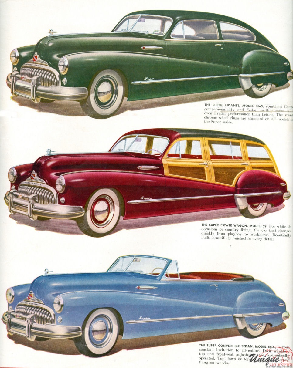 1948 Buick Brochure Page 1
